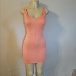 Charlotte Russe Peach Mini Dress